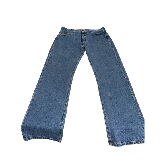Levi’s Men’s 501 Buttonfly Jeans 38x32 medium wash - Picture 1 of 8